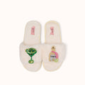 Paire de Broches pour Chaussons - Tequila