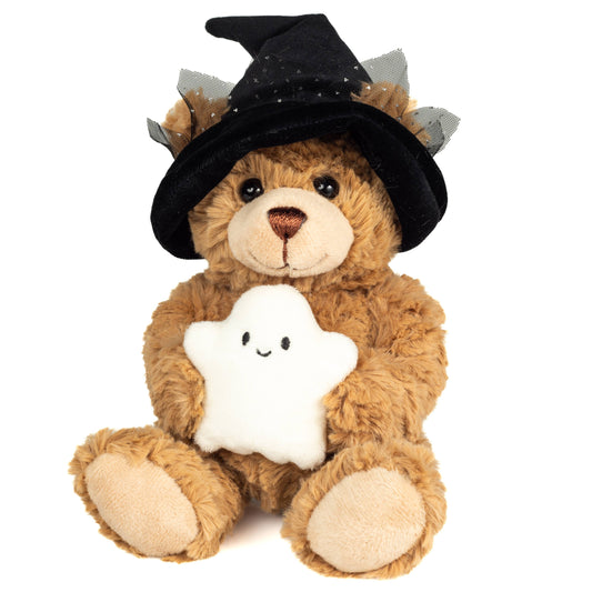 Halloween Teddy Bear Plush with Ghost