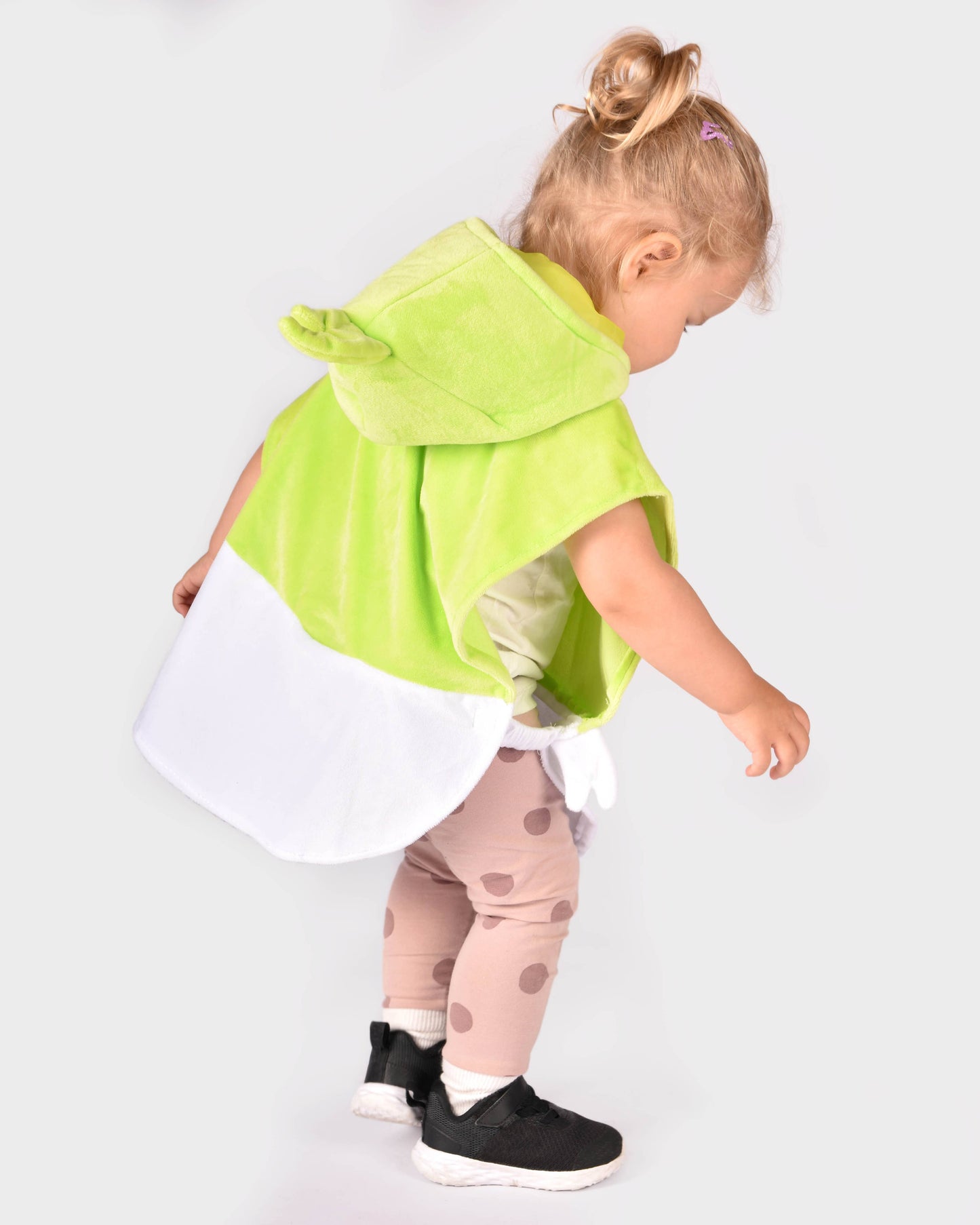 Cape verte Babblarna Dadda taille 86-110 cm 1-4 ans