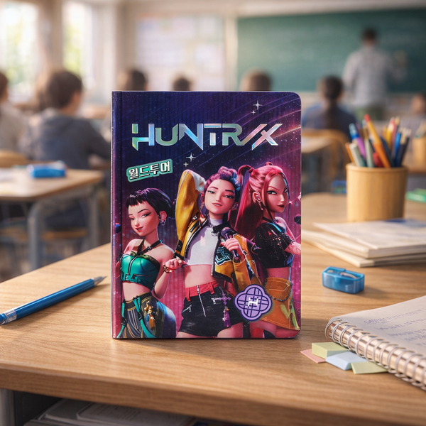 KPop Demon Hunters - Carnet A5 - Huntr/x