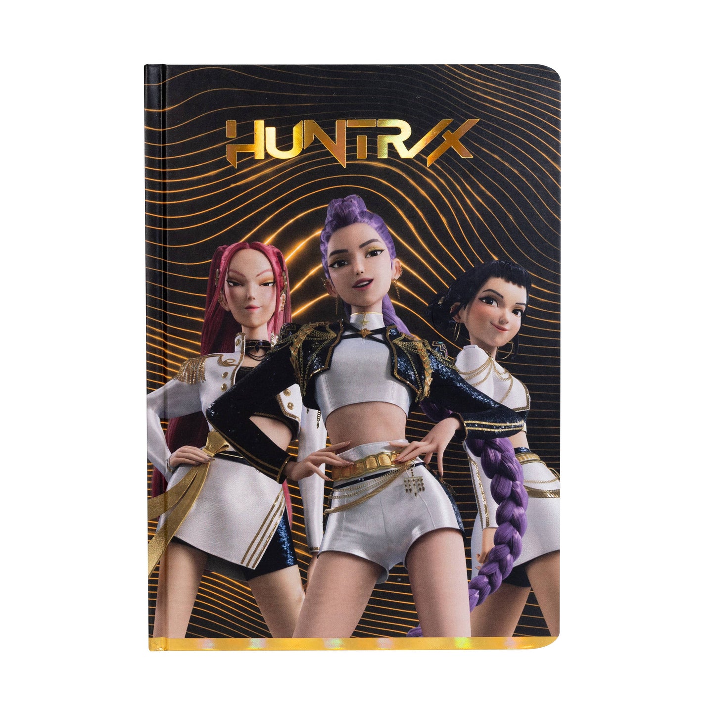 KPop Demon Hunters - Set de carnets - Doré