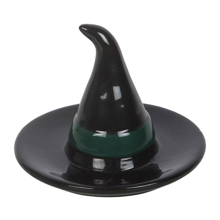 Coupelle à bibelots chapeau de sorcière noir pour Halloween