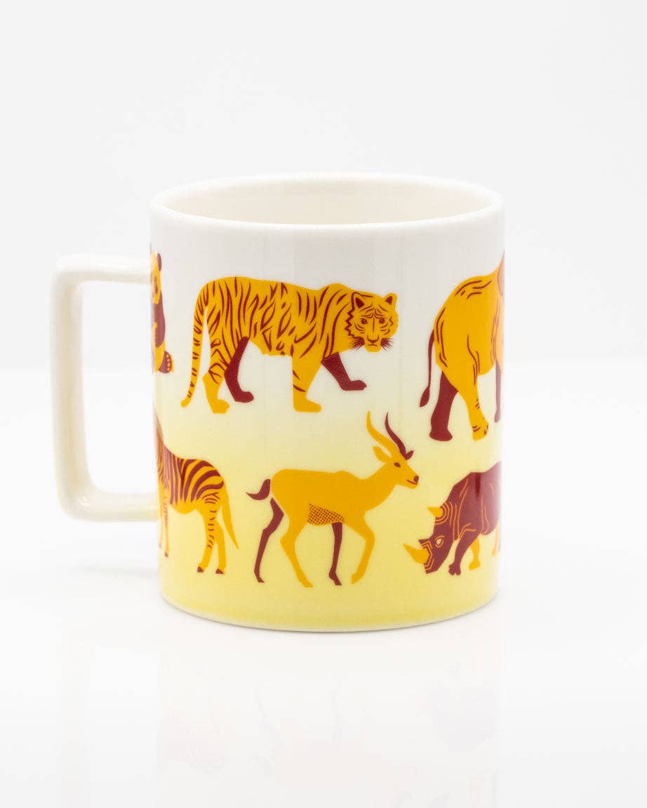 Mug Mammifères rétro (350 ml)