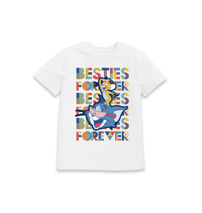 T-shirt enfant Tom et Jerry Besties Forever