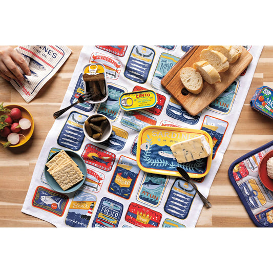 Theedoek met afbeelding van "Del Mar"