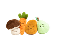 Ensemble Peluche Fruits & Légumes - Amis du Jardin