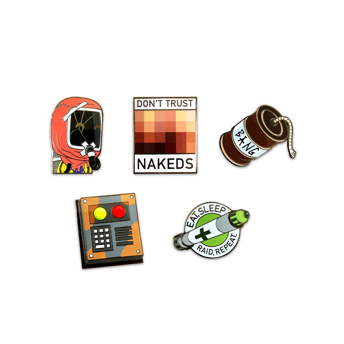 Rust Pin Set