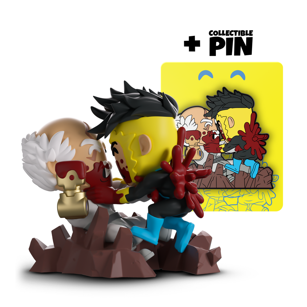 Figurine Final Battle Invincible vs Conquest