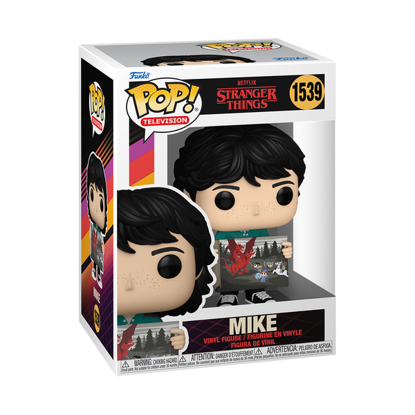 Funko Mike Wheeler avec peinture