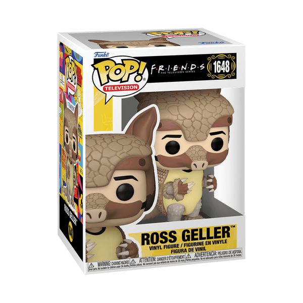 Funko Pop! Ross Geller ien Costume de Tatou – Warner Bros