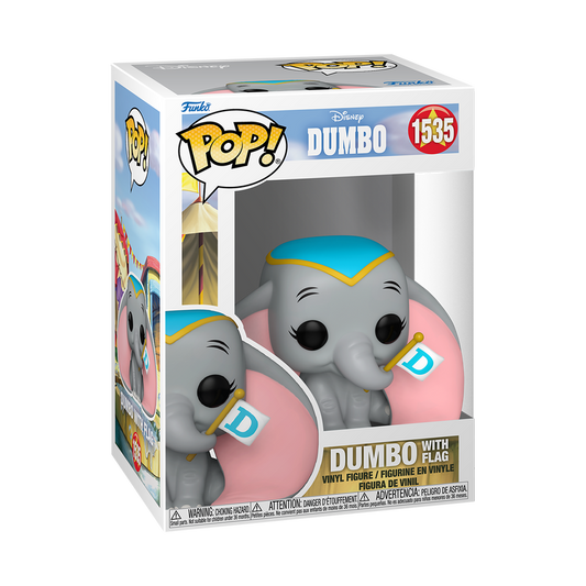 Pop! Dumbo with Flag