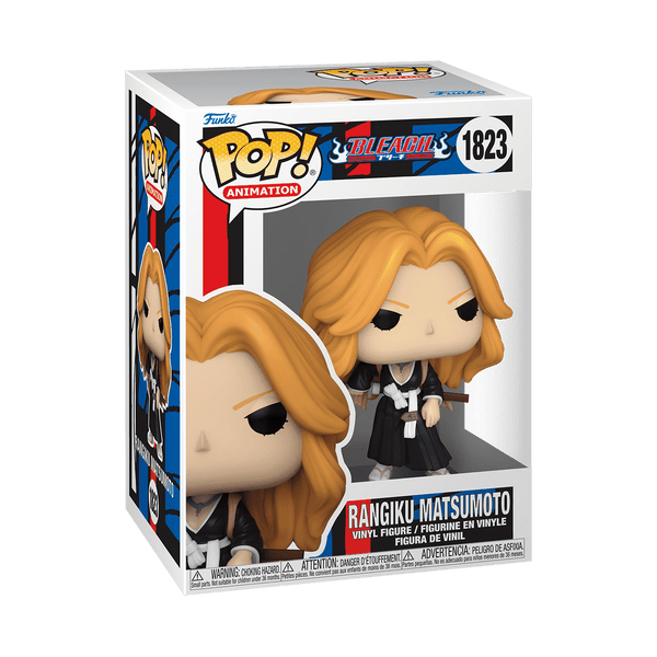 Boîte Pop! Rangiku Matsumoto n°1823 – Bleach – visuel officiel Funko