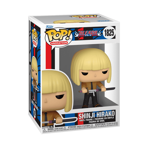 Boîte Pop! Shinji Hirako n°1825 – Bleach – visuel officiel Funko