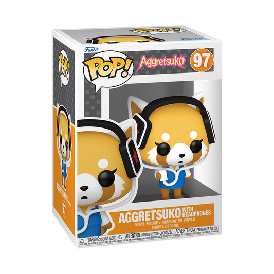 Pop! Aggretsuko  avec casque audio