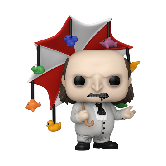 Pop! Penguin with umbrella animals
