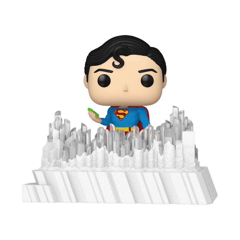 pop deluxe superman with crystal fortress of solitude 1978 537