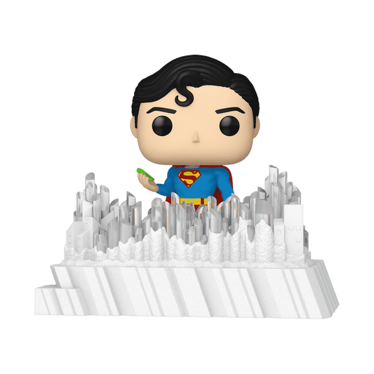 pop deluxe superman with crystal fortress of solitude 1978 537