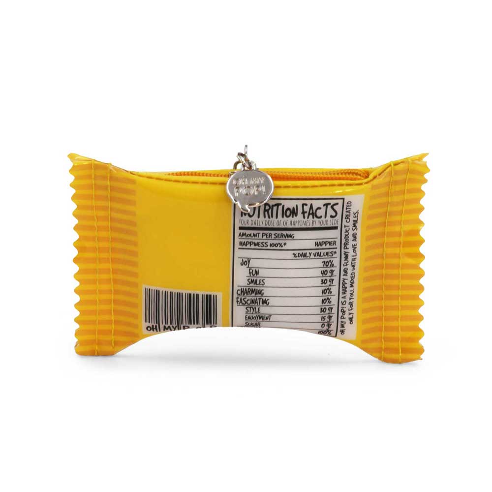 Oh My Pop! Chococandy portemonneetje, geel
