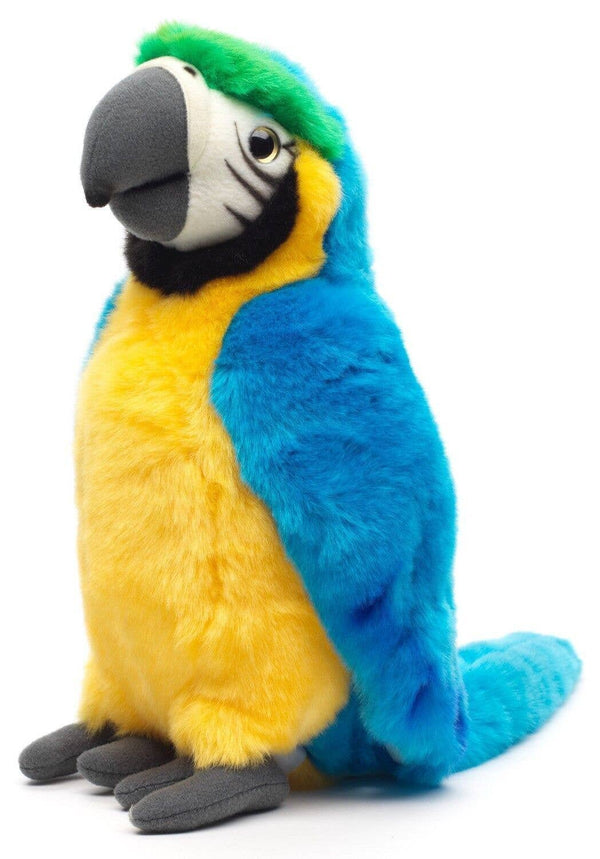 Peluche Perroquet Ara Bleu Uni Toys