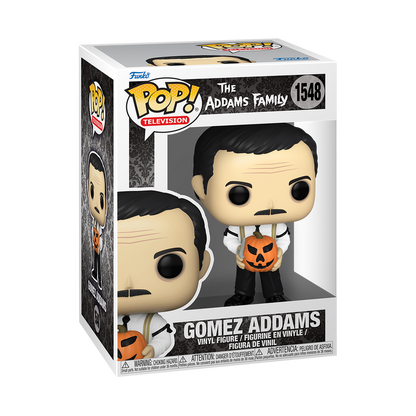 Gomez Addams with Jack-o-Lantern 