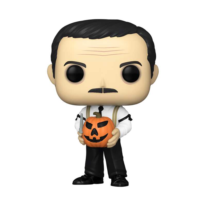 Gomez Addams with Jack-o-Lantern 