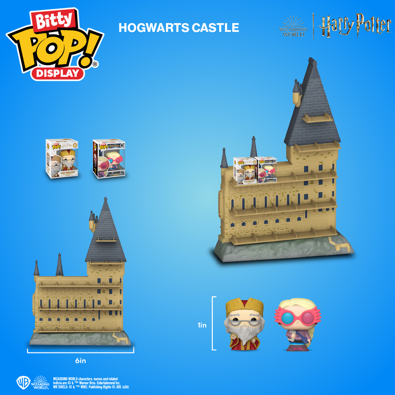 Bitty Pop! Display Hogwarts Castle 