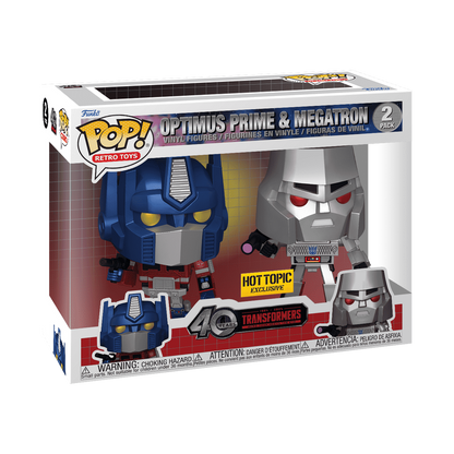Pop! Optimus Prime & Megatron 2-Pack