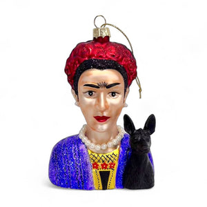 Weihnachtsanhänger Frida & Itzcuintli
