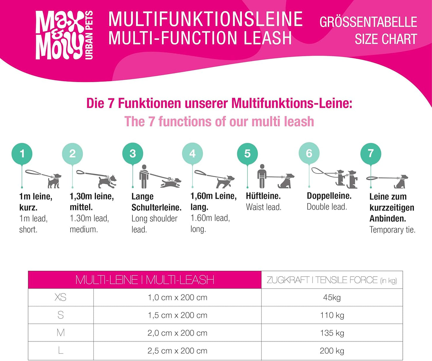 Laisse Multifonction - Canards