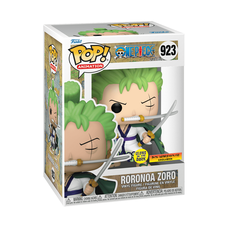 pop roronoa zoro three sword style glow 923