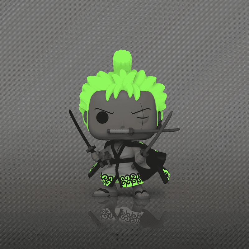 Pop! Roronoa Zoro (Drie Zwaardstijl) (Glow)