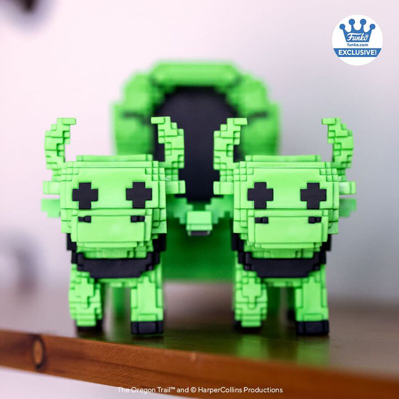 Pop! Rides Super Deluxe the Oregon Trail Oxen and Wagon (Green &amp; Black) 