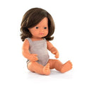 Brunette European Girl Doll 38cm