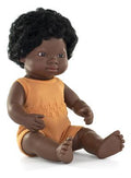 Afrikanische Mädchenpuppe, 38 cm