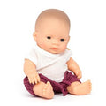 Poupée Bébé Fille Asiatique 21cm