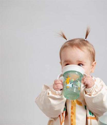 Bavoir à Manches Longues Animaux de la Jungle