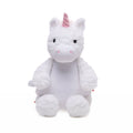 Peluche Licorne Blanche Starflower à Rembourrage Amovible