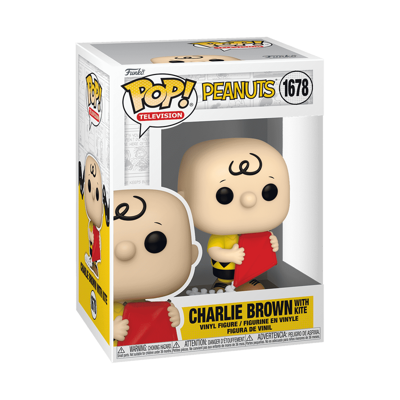 Pop! Charlie Brown met vlieger