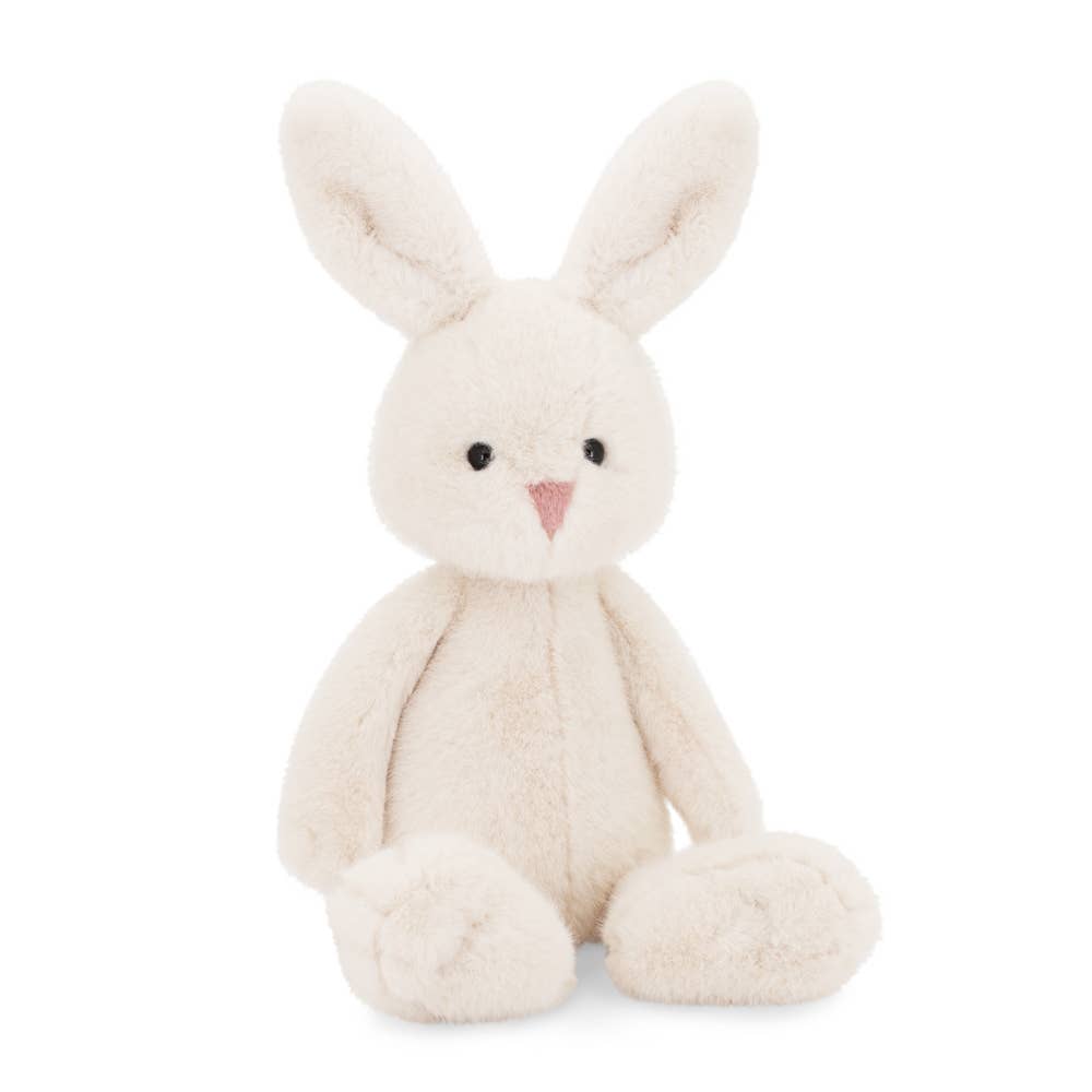 White stuffed rabbit - 33 cm