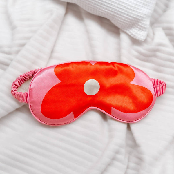 Masque pour les Yeux Macro Fleur Rose Helio Ferretti Vue 1