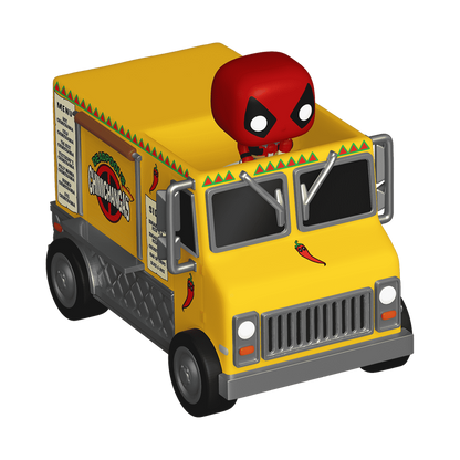 Bitty Pop! Rides Deadpool avec Camion Chimichanga