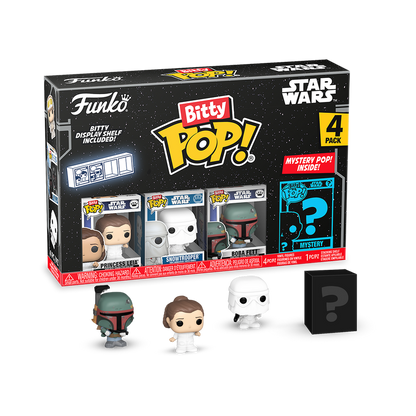 bitty pop star wars the empire strikes back 4 pack series 2