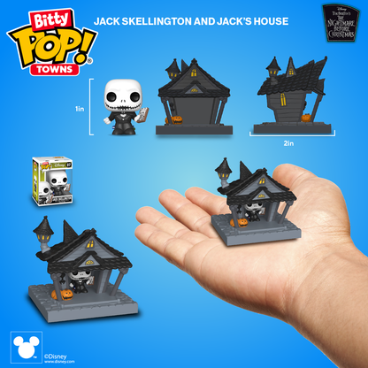 Bitty Pop! Towns Jack Skellington en zijn huis 