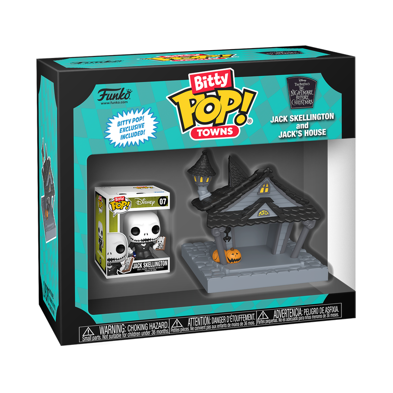 Bitty Pop! Towns Jack Skellington en zijn huis 