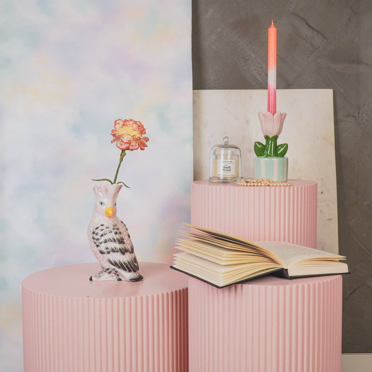 Vase Cacatoès
