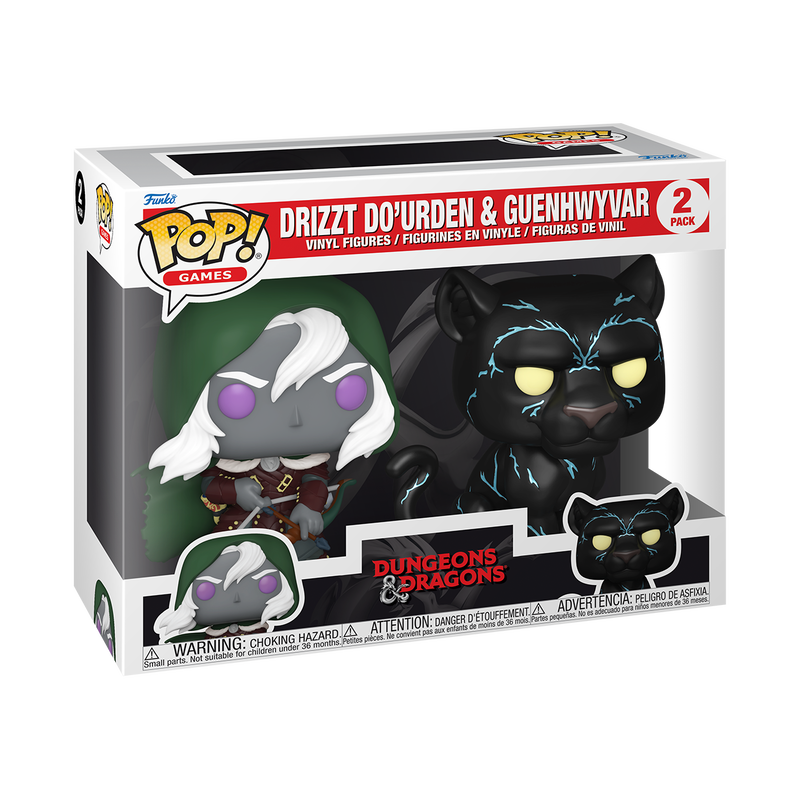 Pop! Drizzt Do’Urden & Guenhwyvar 2-Pack