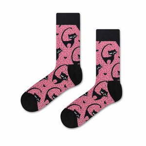 Chaussettes Chats Noirs