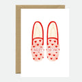 Carte de Vœux Chaussons “Best Mum”