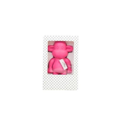 Decoratie - Apenbeeldje 'De Legende' - Hars - Roze - 33x21x50cm