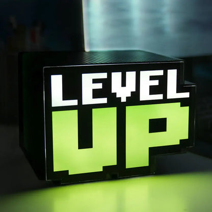 Lampe Level Up avec son, jeu de style rétro